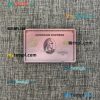 USA Indiana Centier bank AMEX rose gold card PSD scan and photo-realistic snapshot, 2 in 1
