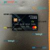 USA JP Morgan Chase bank mastercard PSD scan and photo taken image, 2 in 1