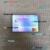 USA KeyCorp Bank mastercard PSD scan and photo taken image, 2 in 1