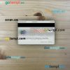 USA Massachusetts Radius Bank mastercard PSD scan and photo taken image, 2 in 1 - Image 2