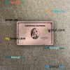 USA Missouri Together Credit Union bank AMEX rose gold card PSD scan and photo-realistic snapshot, 2 in 1