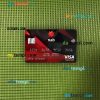 USA NAB bank visa signature card PSD scan and photo-realistic snapshot, 2 in 1