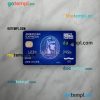 USA Navy Federal Union bank AMEX blue cash preferred PSD scan and photo-realistic snapshot, 2 in 1