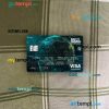 USA Navy Federal Union bank visa signature card PSD scan and photo-realistic snapshot, 2 in 1