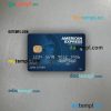 USA North Carolina BB&T Corp. bank AMEX blue cash preferred card PSD scan and photo-realistic snapshot, 2 in 1