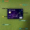 USA RBC Bank visa card PSD scan and photo-realistic snapshot, 2 in 1