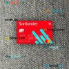 USA Santander Bank mastercard PSD scan and photo taken image, 2 in 1