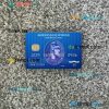 USA Springside Mortgage bank AMEX business cash card PSD scan and photo-realistic snapshot, 2 in 1