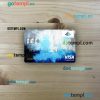 USA Springside Mortgage bank visa signature card PSD scan and photo-realistic snapshot, 2 in 1