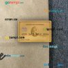USA Texas 5Point Credit Union bank AMEX gold card PSD scan and photo-realistic snapshot, 2 in 1