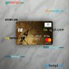 Ukraine Oshadbank mastercard gold PSD scan and photo taken image, 2 in 1