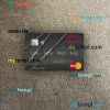 United Arab Emirates Emirates Investment Bank mastercard PSD scan and photo taken image, 2 in 1
