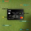 United Kingdom Halifax bank mastercard PSD scan and photo taken image, 2 in 1