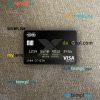 United Kingdom Halifax bank visa signature card PSD scan and photo-realistic snapshot, 2 in 1