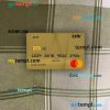 United Kingdom LHV bank mastercard gold PSD scan and photo taken image, 2 in 1