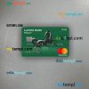 United Kingdom Lloyds platinum mastercard PSD scan and photo taken image, 2 in 1