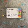 United Kingdom Monzo bank mastercard PSD scan and photo taken image, 2 in 1