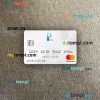 United Kingdom The Pension Service bank mastercard PSD scan and photo taken image, 2 in 1