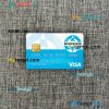 United Kingdom Weststein bank visa card PSD scan and photo-realistic snapshot, 2 in 1