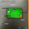 Uruguay Itau bank mastercard PSD scan and photo taken image, 2 in 1