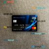 Uzbekistan Qishloq Qurilish Bank mastercard PSD scan and photo taken image, 2 in 1