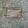 Uzbekistan Ziraat Bank mastercard PSD scan and photo taken image, 2 in 1