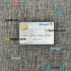 Venezuela Banco Mercantil visa debit card PSD scan and photo-realistic snapshot, 2 in 1