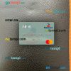 Venezuela Banesco Banco Universal mastercard PSD scan and photo taken image, 2 in 1
