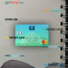 Yemen Gulf Bank mastercard PSD scan and photo taken image, 2 in 1