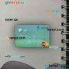 Zimbabwe Standard Chartered visa debit card PSD scan and photo-realistic snapshot, 2 in 1