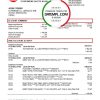 Chinese Merchants bank proof of address statement example in Word and PDF format
