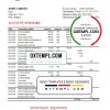 Hungarian Budapest Bank - Szolnoki Fiók bank statement 3 - 6 months easy to fill example in .xls and .pdf file format