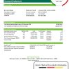 Croatian OTP Bank statement easy to fill example in Excel and PDF format