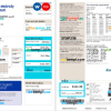 Australia AGL electricity account energy utility bill Word and PDF formats, 3 pages, version 2