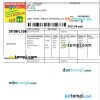 Russian Injenernaya Slujba utility bill download example in .doc and .pdf format, fully editable