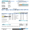 Saudi Arabian Quatro United Energy Co. utility bill download, Word and PDF example