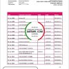 Paraguayan Vision Banco bank statement 3 - 6 months example in Word and PDF format