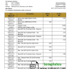 Bolivian Banco Central de Bolivian proof of address bank statement 3 - 6 months example in Word and PDF format
