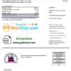 Bangladeshi Electricity Generation Company of Bangladeshi utility bill download example in Word and PDF format