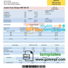 Malaysian Tenaga Nasional electricity utility bill download example in Word and PDF format