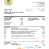 Bahamas The Central Bank of Bahamian bank statement 3 - 6 months example in Word and PDF format, good for address prove