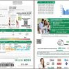 Mexican Federal Electricity Commission (CFE) utility bill download example in Word format, 2 pages