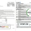 USA JP Morgan Chase bank statement 3 - 6 months example in .xls and .pdf file format, 2 pages