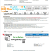 USA Iowa MidAmerican Energy Services utility bill download example in Word and PDF format