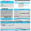 United Kingdom Turks and Caicos Islands Provo Water Company utility bill download Word and PDF example