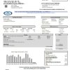 USA California Las Virgenes Municipal Water District utility bill download example in Word and PDF format