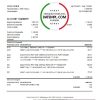 Liechtensteiner Neue Bank AG bank statement 3 - 6 months easy to fill example in .xls and .pdf file format