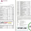Indian Axis Bank statement example in .xls and .pdf file format (2 pages)