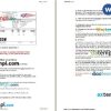 ABT XTravels bus e-ticket, Word and PDF download template, 2 pages