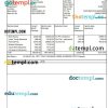 Automotive Stampings and Assemblies Limited pay stub Word and PDF example
